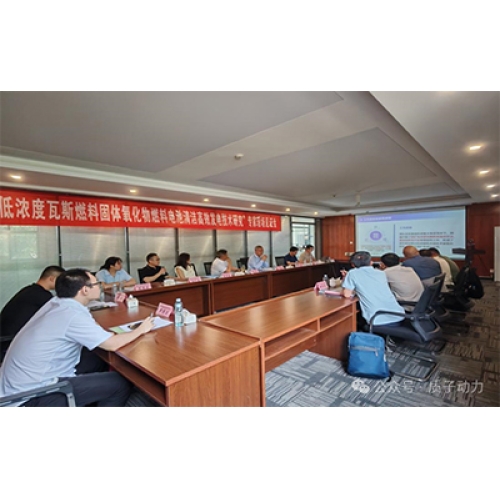 質子動力“低濃度瓦斯燃料SOFC高效發電系統”順利驗收